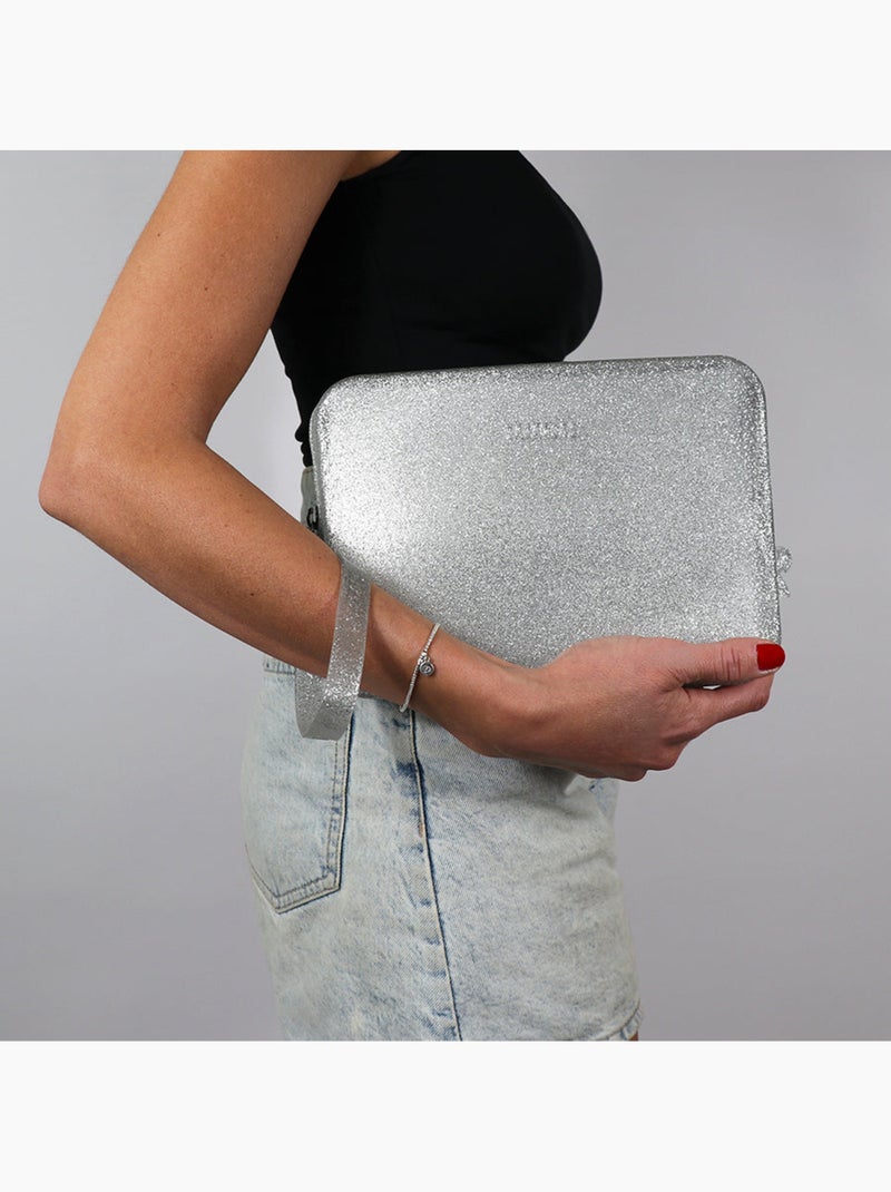 Sac à main Gris métalique - Kiabi