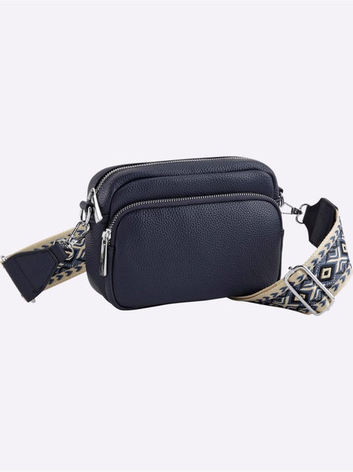 Sac à Main Imitation Cuir Souple - Taille Standard - helline - Kiabi