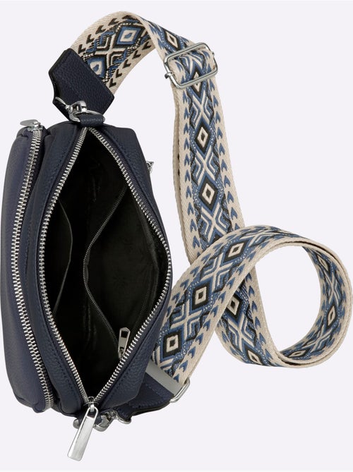 Sac à Main Imitation Cuir Souple - Taille Standard - helline - Kiabi
