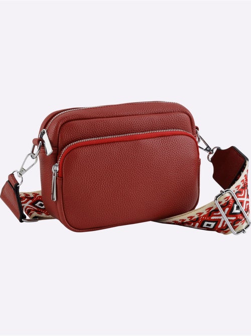Sac à Main Imitation Cuir Souple - Taille Standard - helline - Kiabi