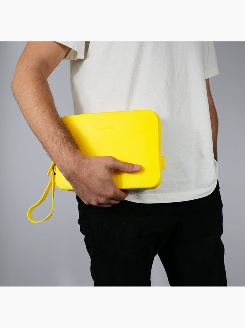 Sac à main Jaune fluo - Kiabi