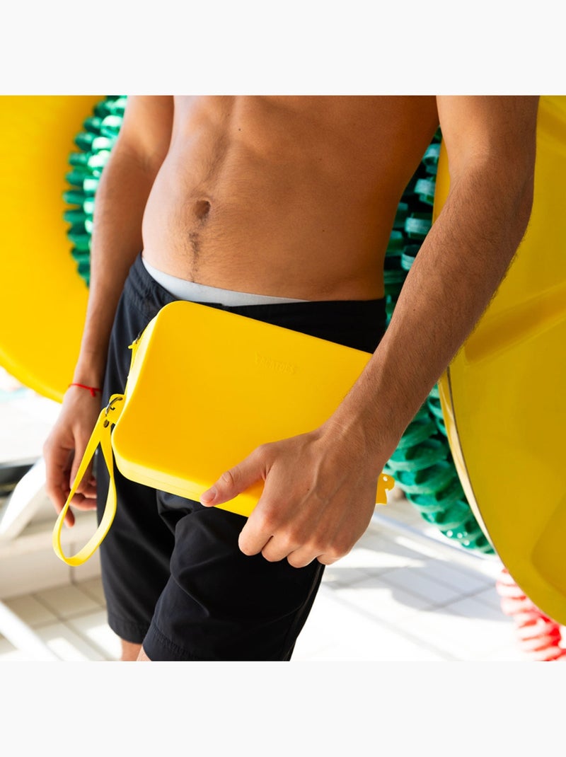 Sac à main Jaune fluo - Kiabi