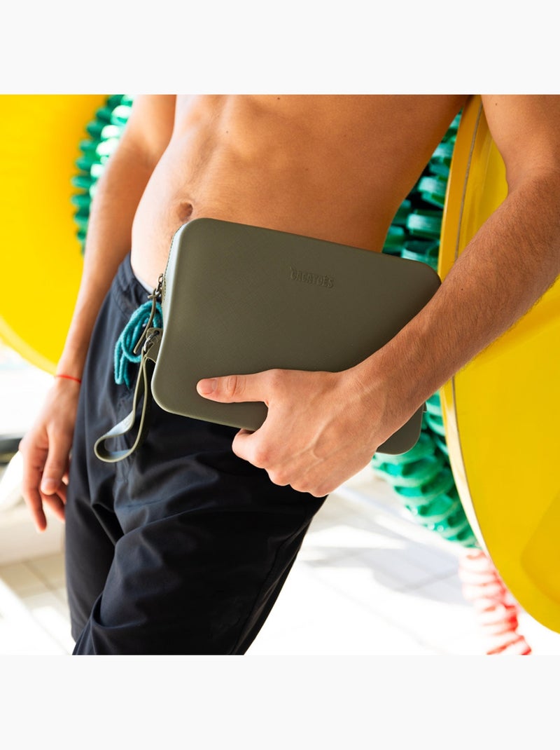 Sac à main Kaki foncé - Kiabi