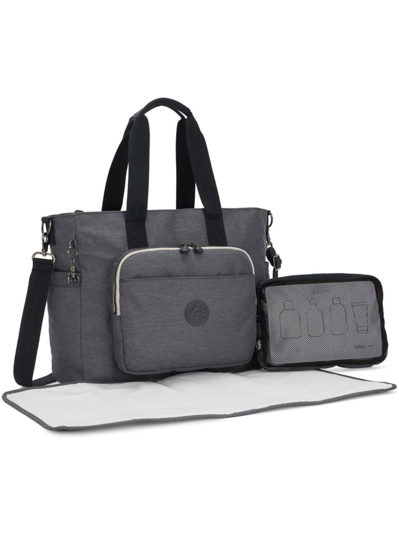 Sac à main – Langer MIRI Charcoal avec matelas à langer – Kipling Multicolore - Kiabi