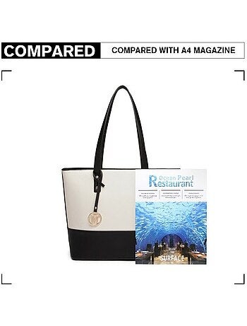 Sac à main lot de 3 pièces cuir artificiel logo m - miss lulu