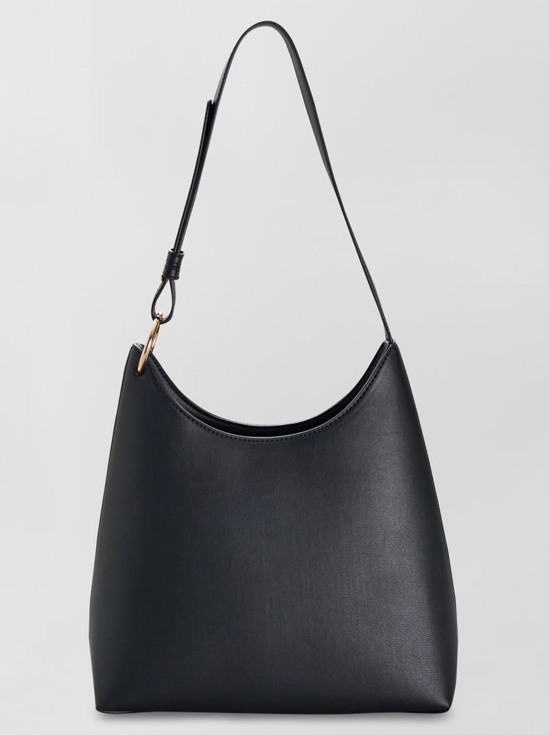 Sac à main noir - Kiabi