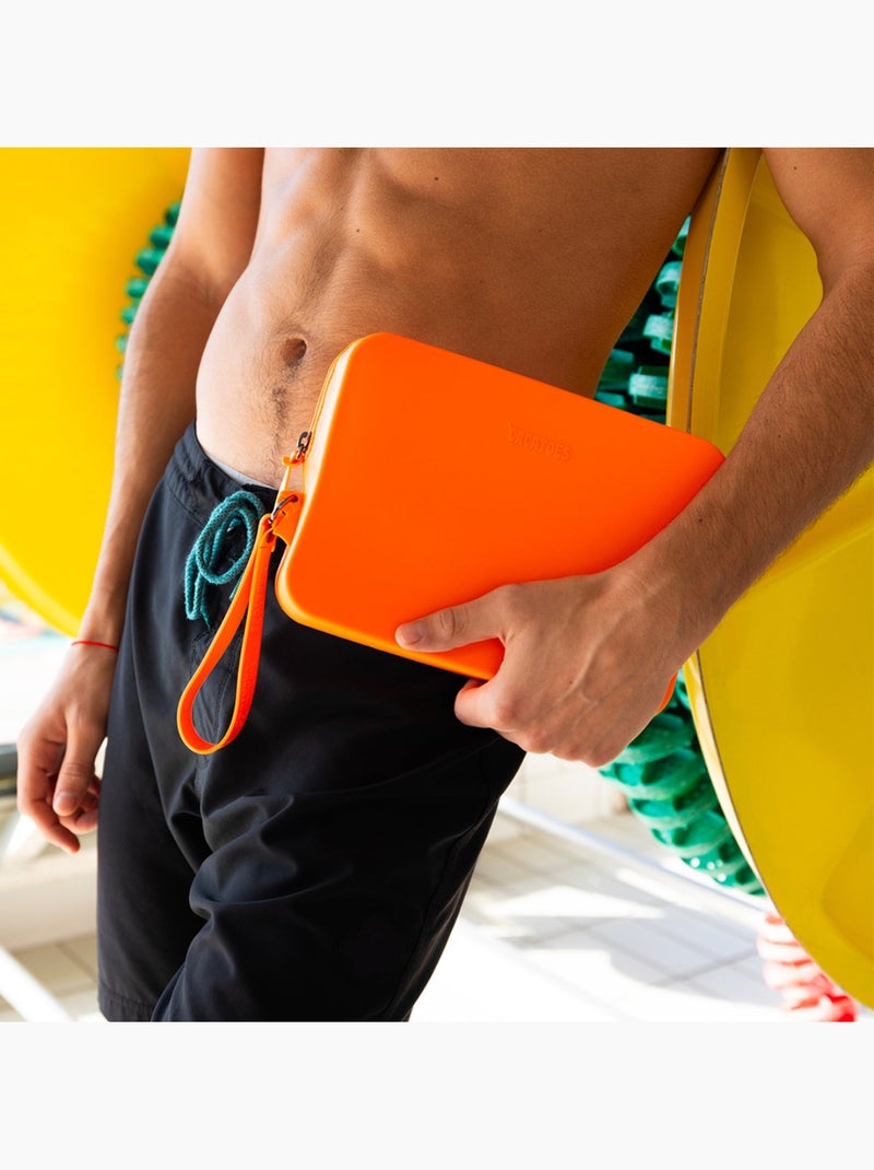 Sac à main Orange fluo - Kiabi