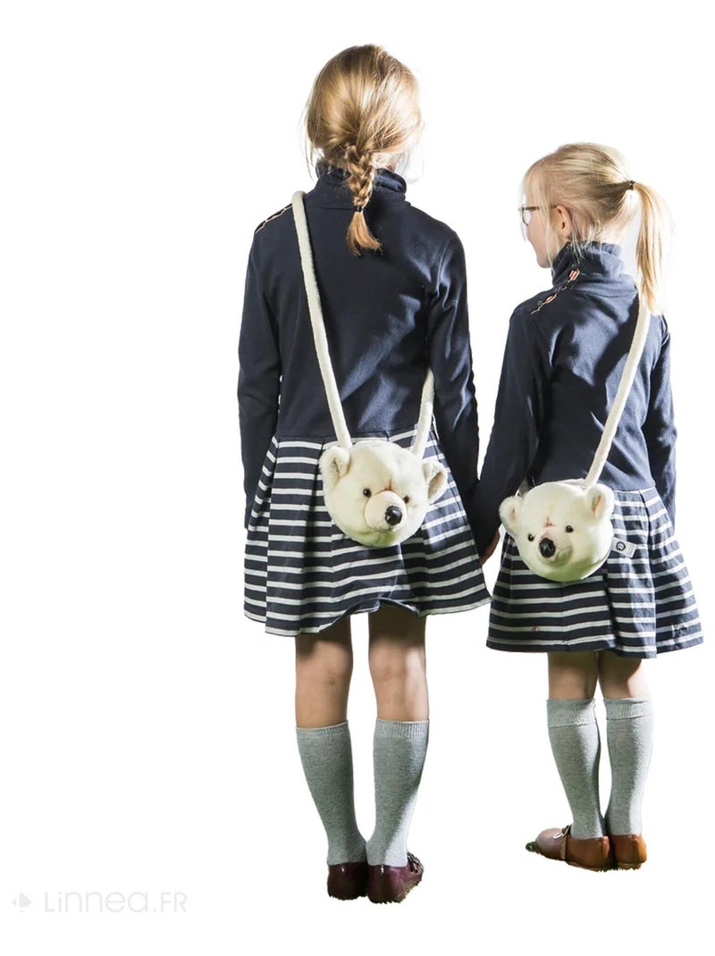 SAC À MAIN OURS POLAIRE Blanc - Kiabi