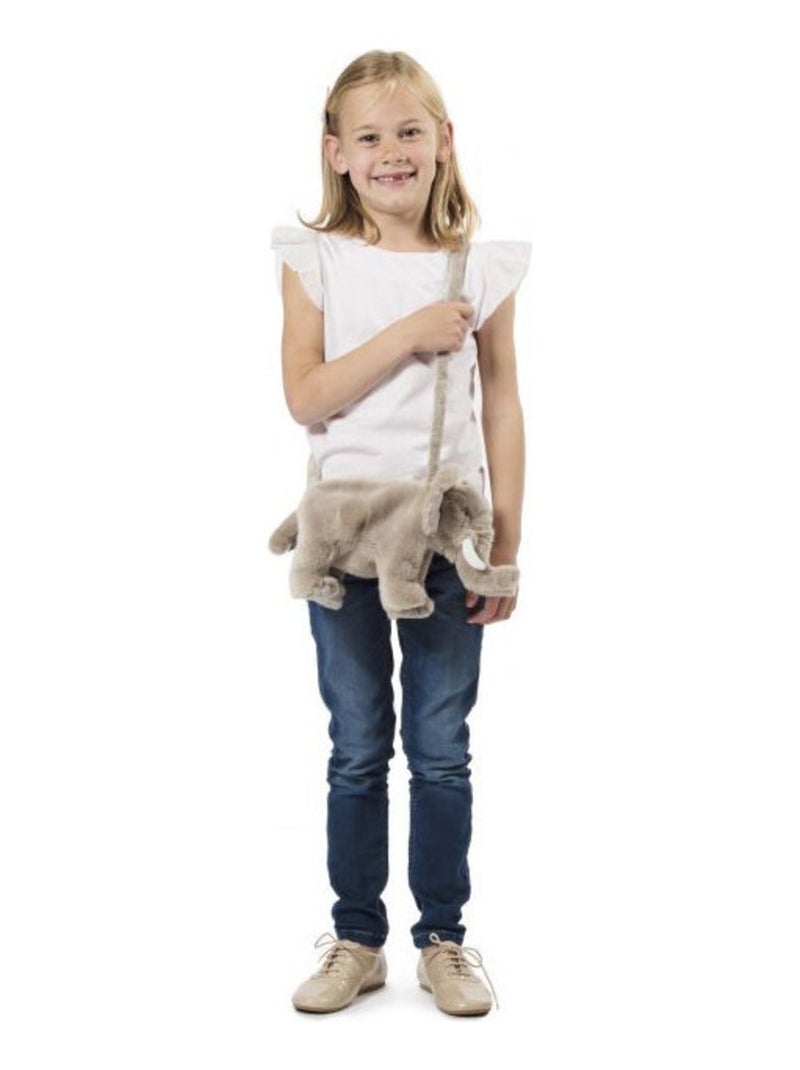 sac à main peluche éléphant Bibib & Co Gris - Kiabi
