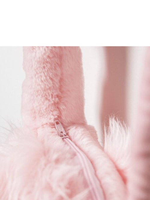 sac à main peluche flamant rosec Bibib & Co - Kiabi