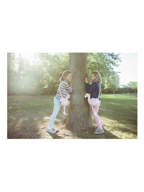 sac à main peluche flamant rosec Bibib & Co - Kiabi