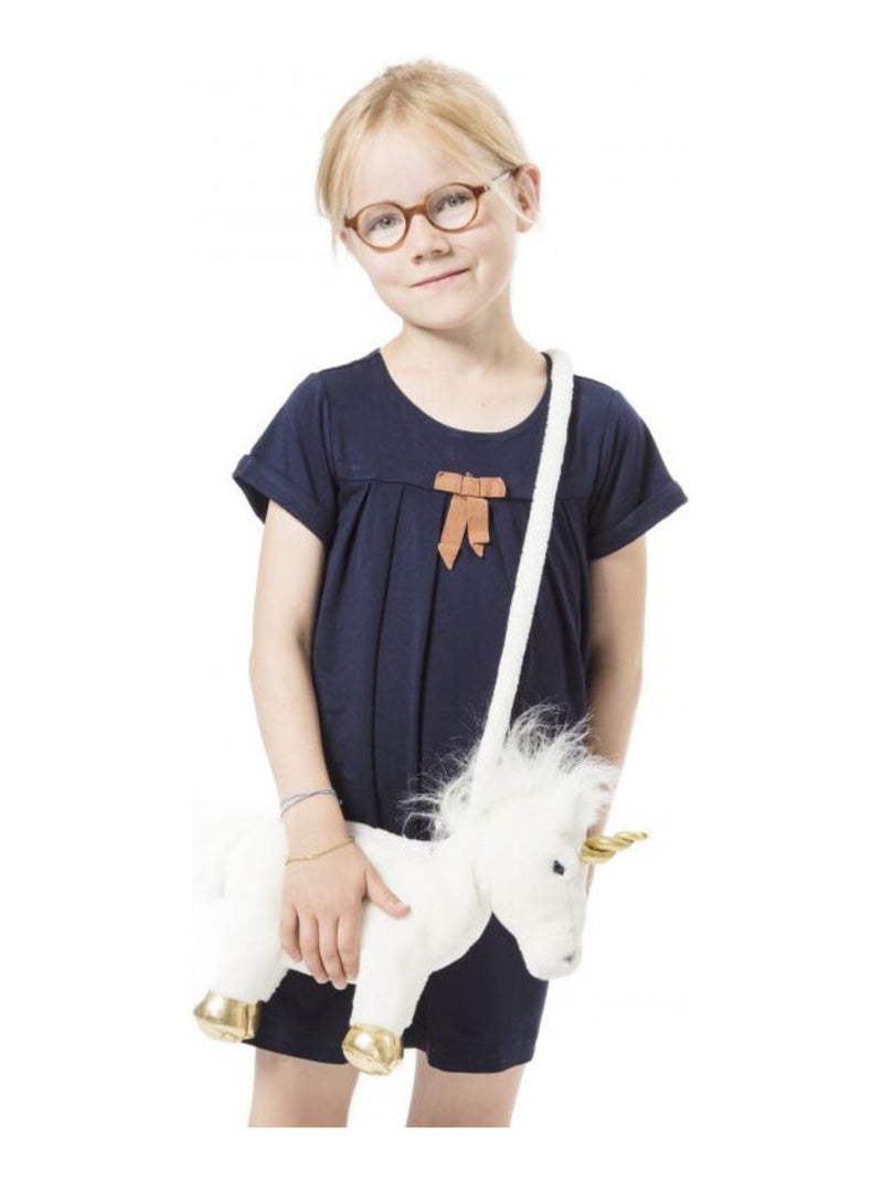 sac à main peluche licorne Bibib & Co Blanc - Kiabi