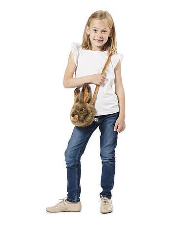 sac à main peluche lièvre lapin Bibib & Co