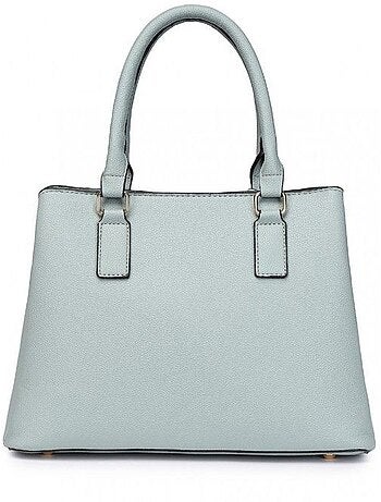 Sac à main poignée supérieure cuir pu 30,5x14x22 cm - miss lulu