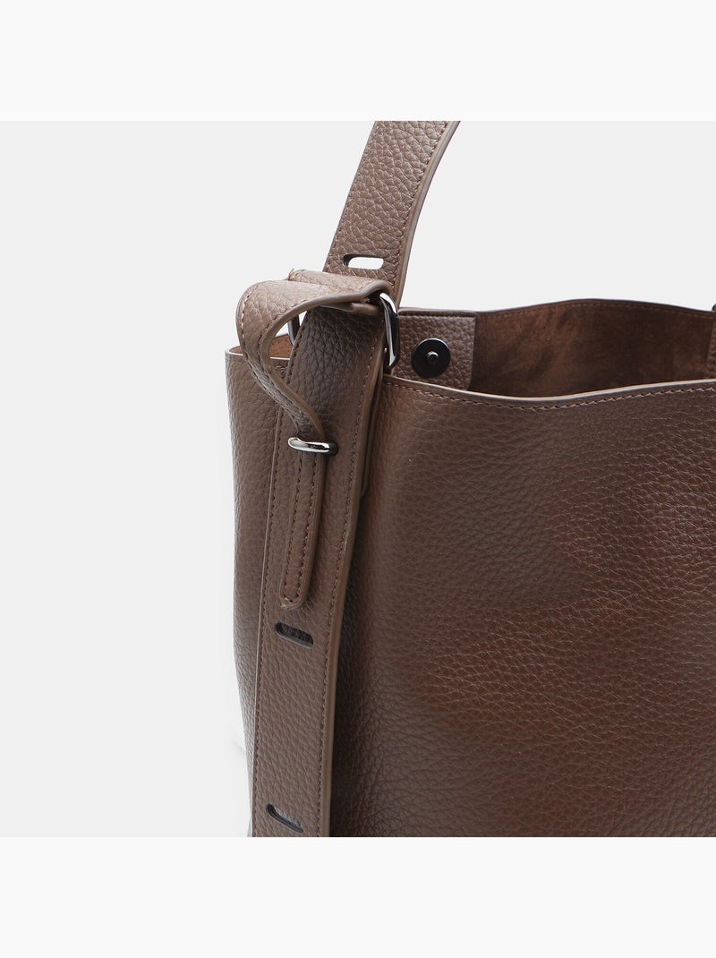 Sac à main réglable Bata Marron - Kiabi