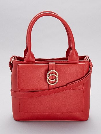 Sac à main rouge - Kiabi