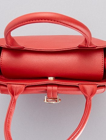 Sac à main rouge - Kiabi