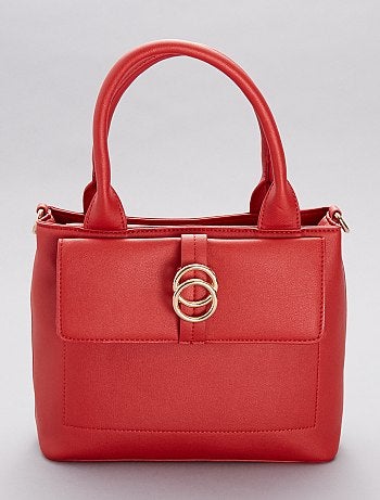 Sac à main rouge - Kiabi