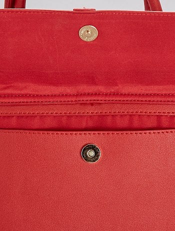 Sac à main rouge - Kiabi
