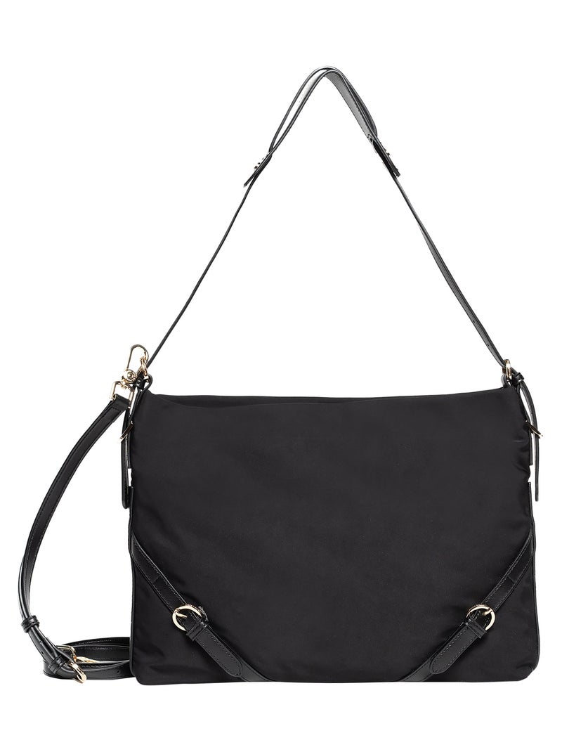 Sac à Main US Polo Assn Houston Horizontal Hobo Noir - Kiabi