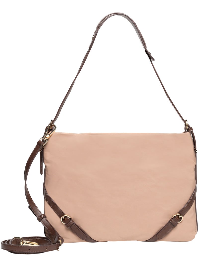 Sac à Main US Polo Assn Houston Horizontal Hobo Taupe - Kiabi