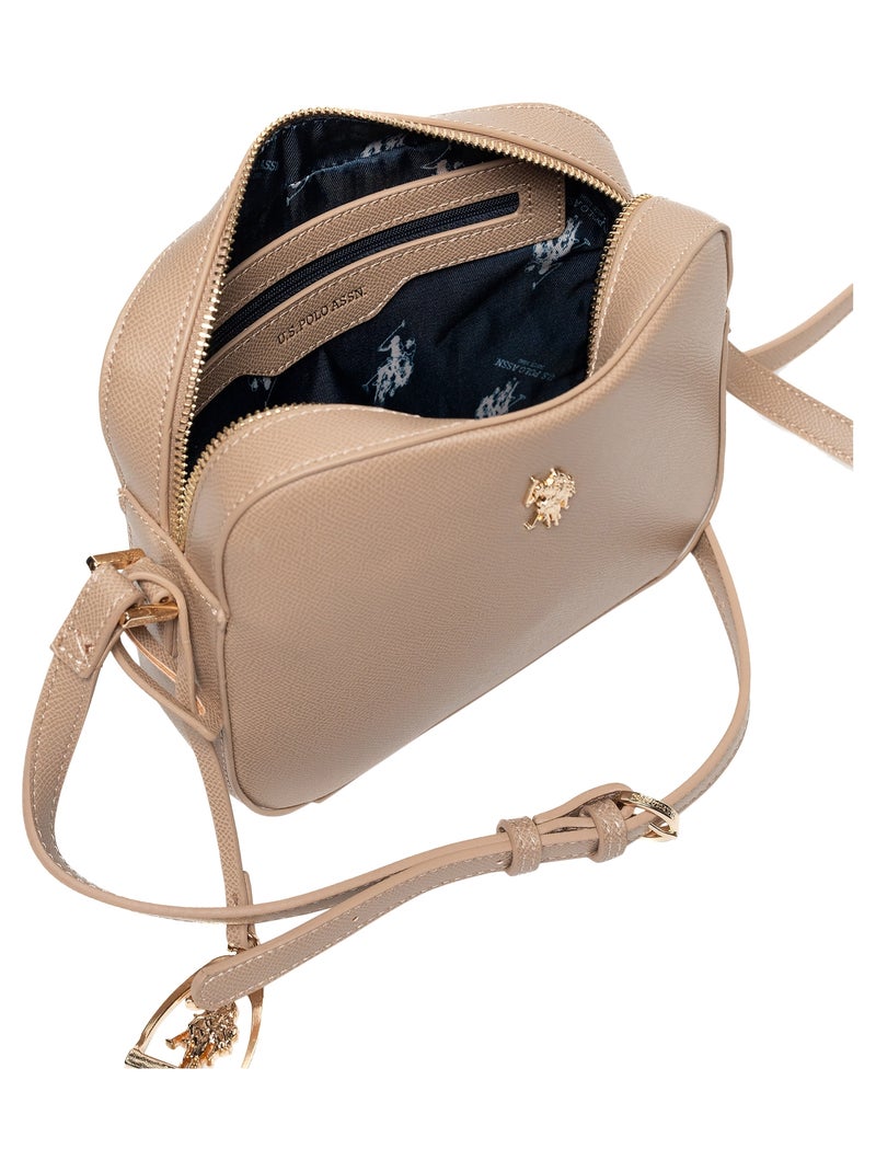 Sac à Main US Polo Assn Jones Crossbody Beige - Kiabi