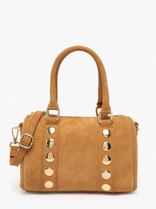 Sac À Main Velvet Cuir Milano Cuir De Vachette - Kiabi