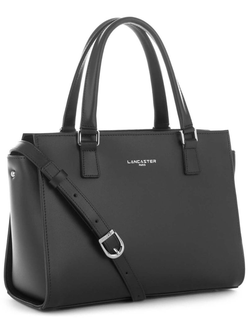 Sac à main Zippée M Smooth Lancaster Noir - Kiabi