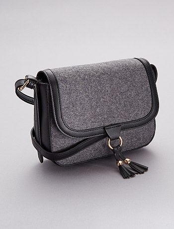 Sac à mains bi-matière - Kiabi