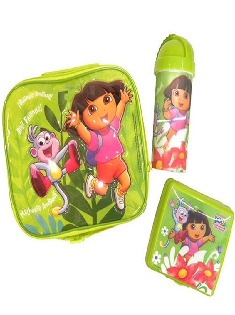 Sac à pique-nique Dora l'Exploratrice Vert - Kiabi