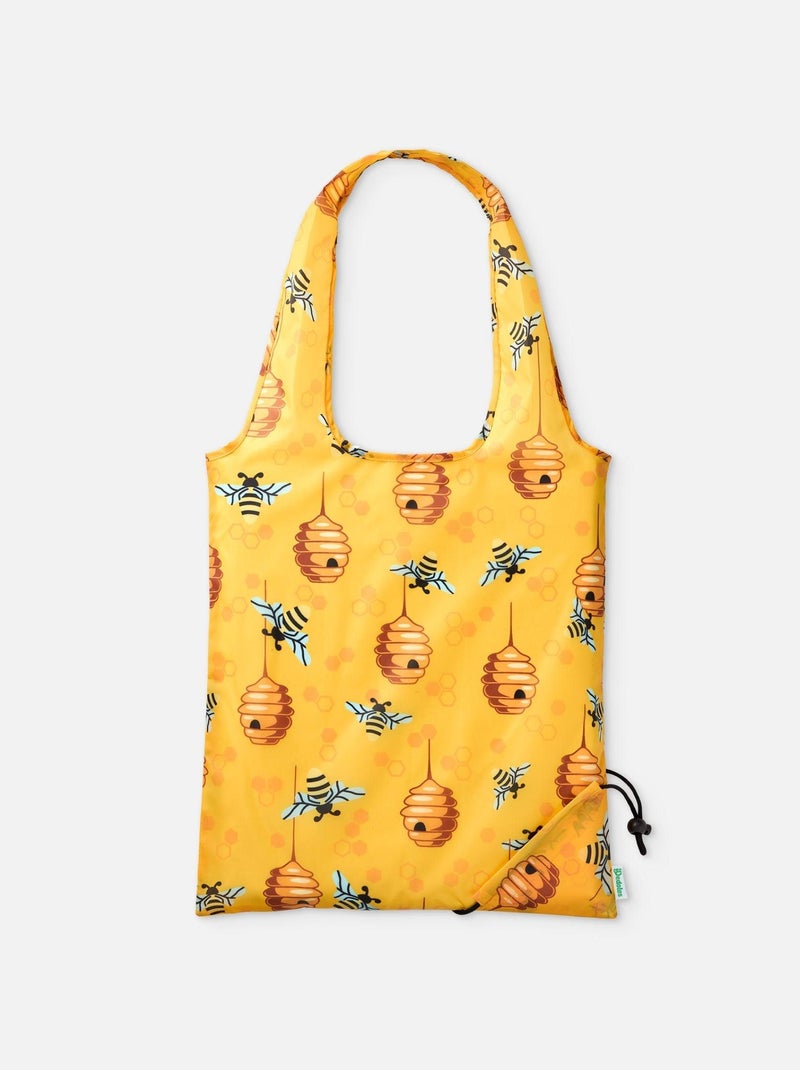 Sac à Provisions Dedoles Abeilles Occupées Jaune - Kiabi
