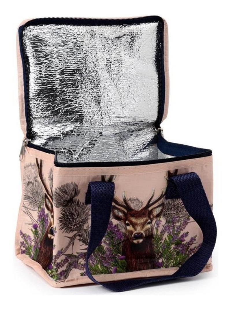 Sac à repas isotherme 16 x 20 cm Cerf Beige - Kiabi