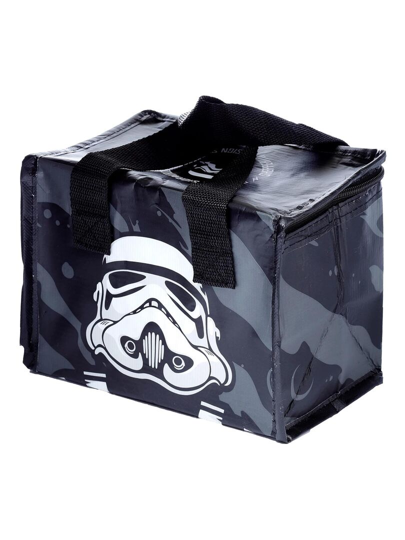 Sac Repas Isotherme Pliable - Dimensions 21x15x30 Cm - Extérieur Coton, Intérieur Aluminium - Cordon De Serrage Et Poignée - Pour école, Bureau, Pique-nique