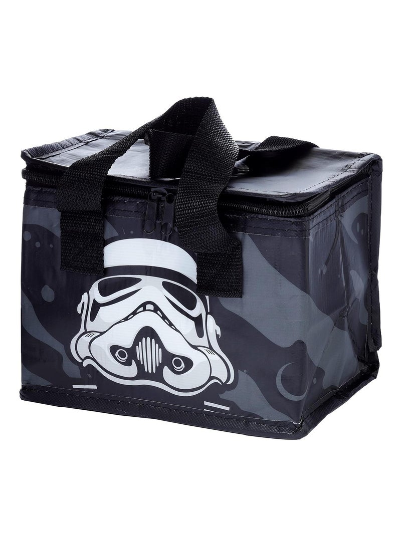 Sac à repas isotherme 16 x 21 cm Star Wars Stormtrooper Noir - Kiabi