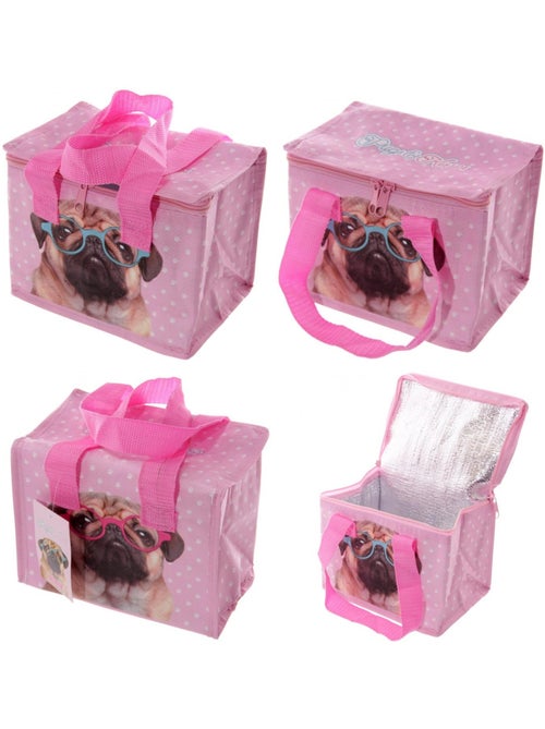 Sac à repas isotherme Chien carlin - Kiabi