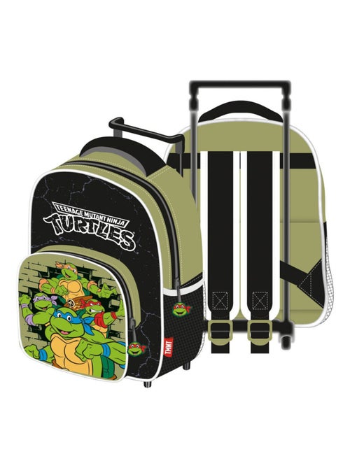 Sac à Roulettes - Les Tortues Ninja - 26X32X10CM - Kiabi