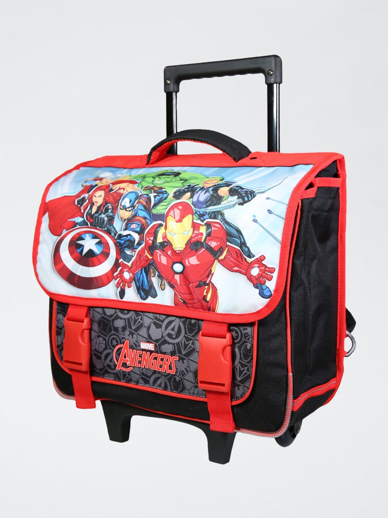 Sac à roulettes 'Avengers' Rouge - Kiabi
