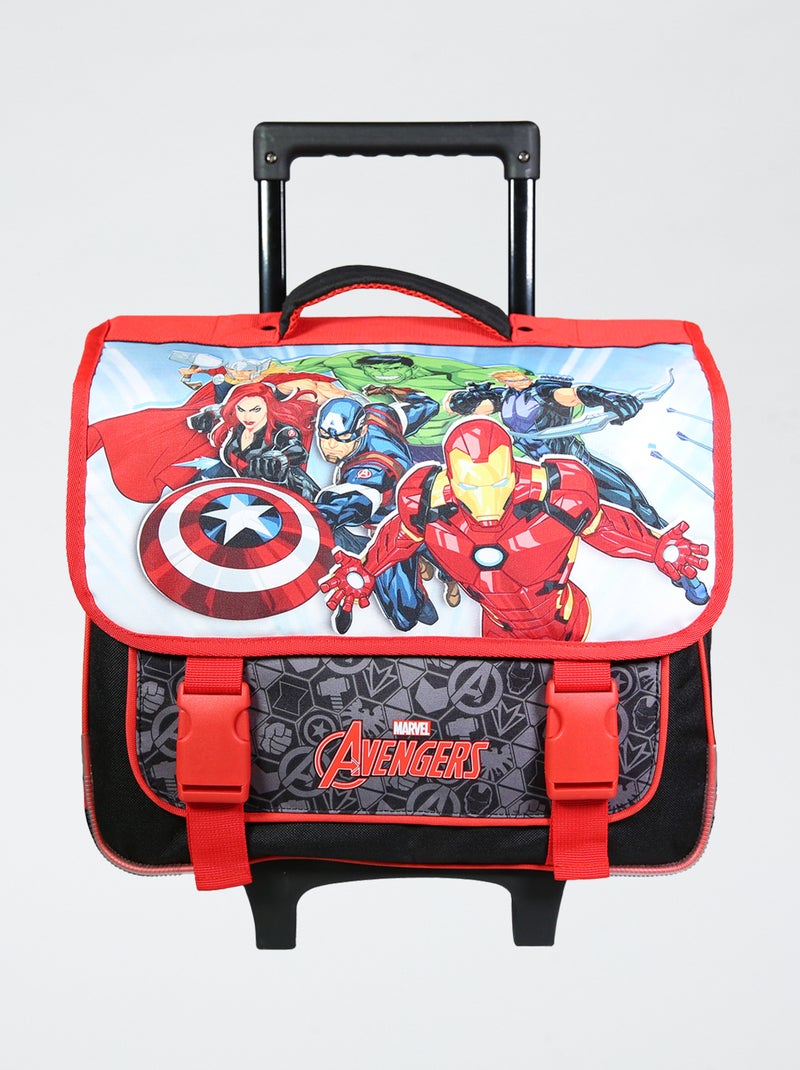Sac à roulettes 'Avengers' Rouge - Kiabi