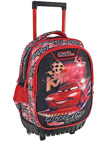 Sac à roulettes Cars Lightning 'LIGHTNING McQUEEN' – 3 compartiments