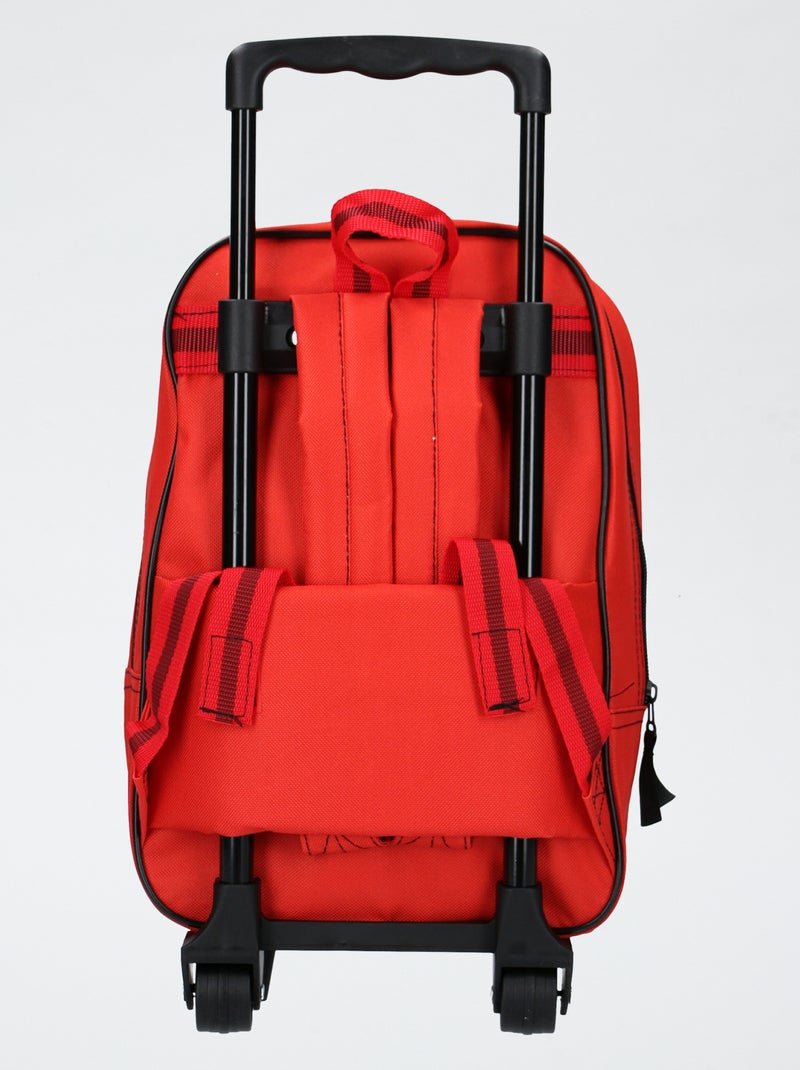 Sac à roulettes 'Cars' Rouge - Kiabi
