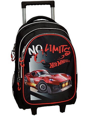 Sac à roulettes Hot Wheels No Limit imprimé voiture 46 CM