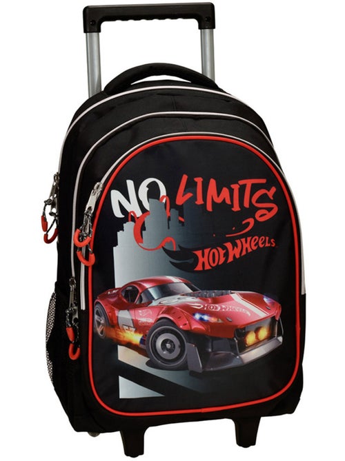 Sac à roulettes Hot Wheels No Limit imprimé voiture 46 CM - Kiabi