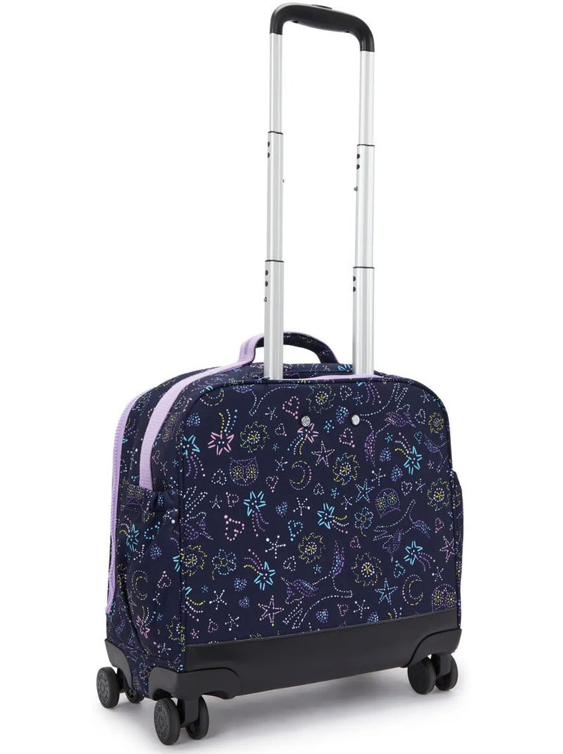 Sac à roulettes Kipling New Storia  en textile imperméable 41 CM Bleu Violet - Kiabi