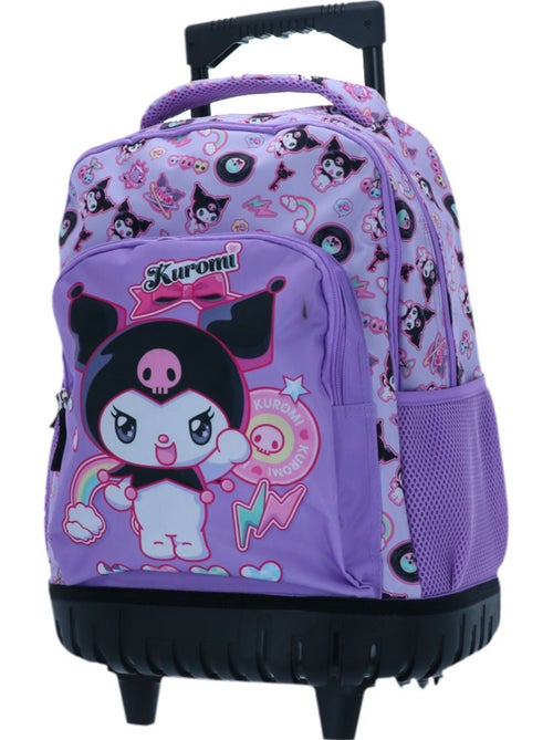 Sac à roulettes 'Kuromi' – 43 x 33 x 20 cm, 29 L – La boutique des toons - Kiabi