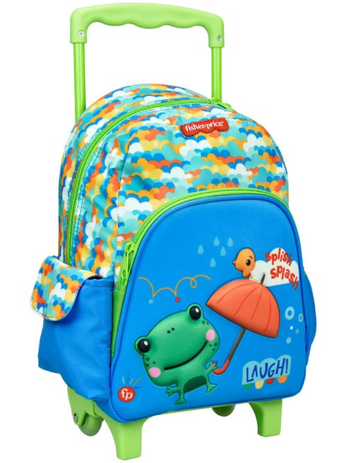 Sac à roulettes maternelle motif grenouille Fisher-Price 30 CM - Kiabi