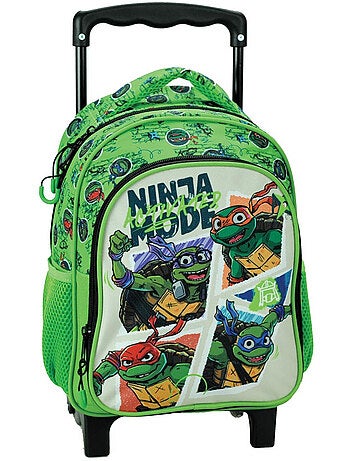 Sac à roulettes maternelle Tortues Ninja Activated 30 CM