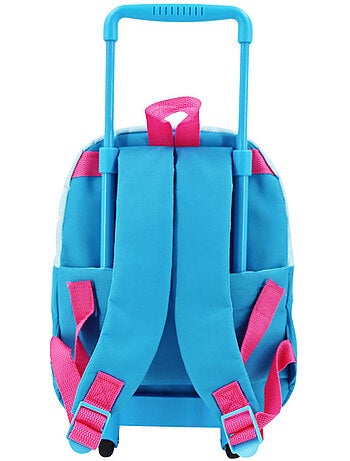 Sac à roulettes motif 3D Bluey avec poignée télescopique