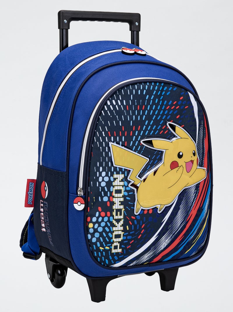 Sac à roulettes 'Pokemon' bleu - Kiabi