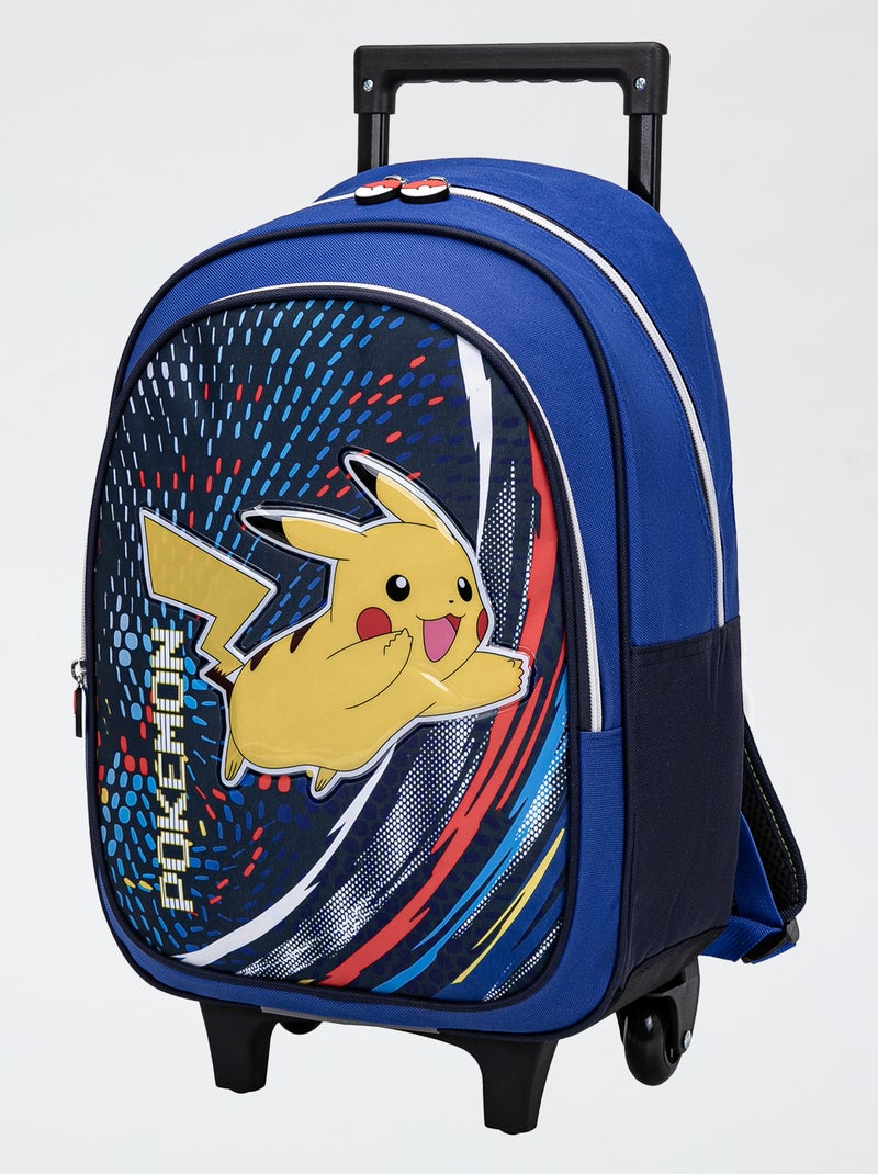 Sac à roulettes 'Pokemon' bleu - Kiabi