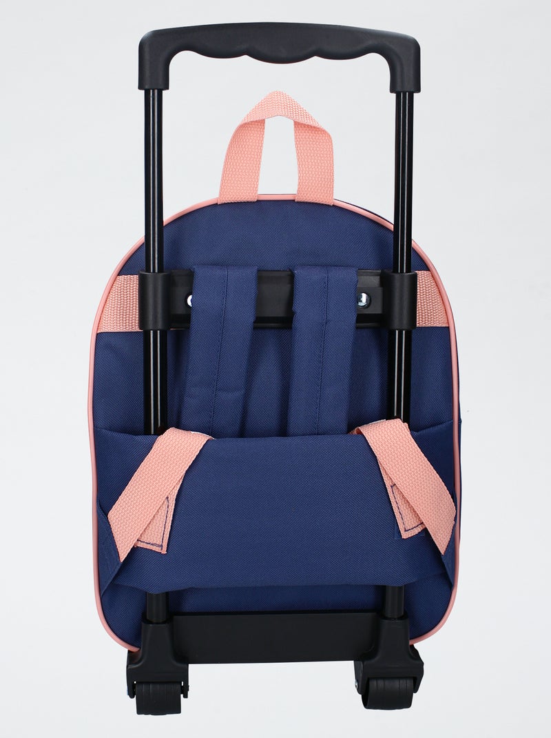 Sac à roulettes 'Reine de Neiges' Bleu - Kiabi